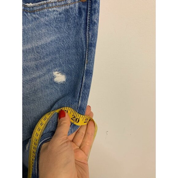 Levi's Premium Big E Button Fly Women's High-Rise 501 Jeans Sz W 28 L 30 Cotton - Picture 8 of 13